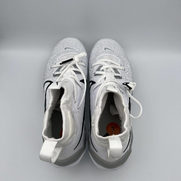 Nike Alpha Huarache NXT White Metal Baseball Cleats Mens Size 7 DJ6517 100 main image 2